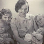 Familien Sørensen 1945