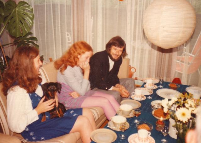 22 Gæster ved brylluppet 1974 i Græsted